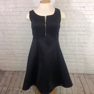 Rebel Wilson for Torrid Zip Scuba Dress Size 1
